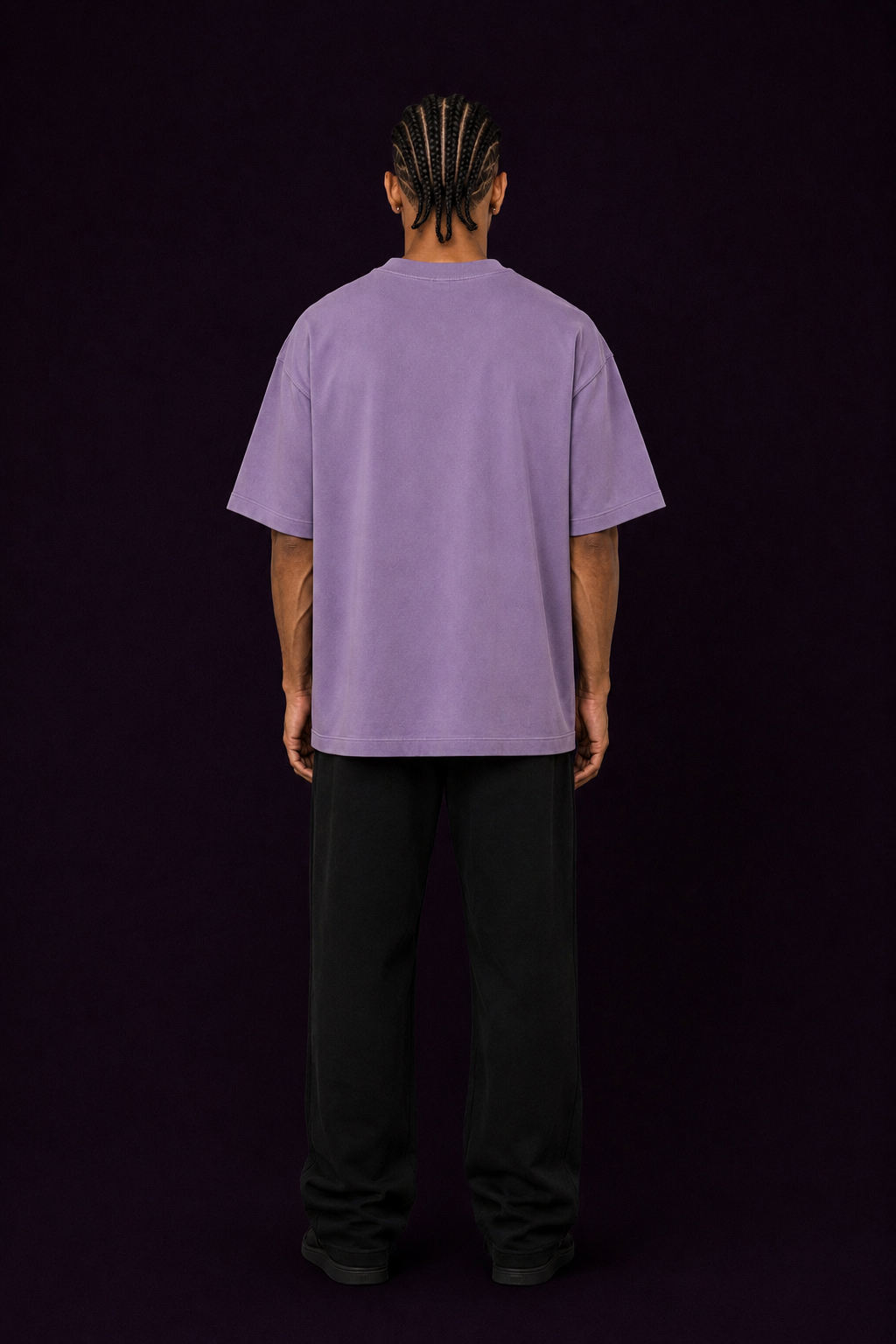 Pista & Lavender - 2-Pack Oversized T-Shirts (240 GSM)