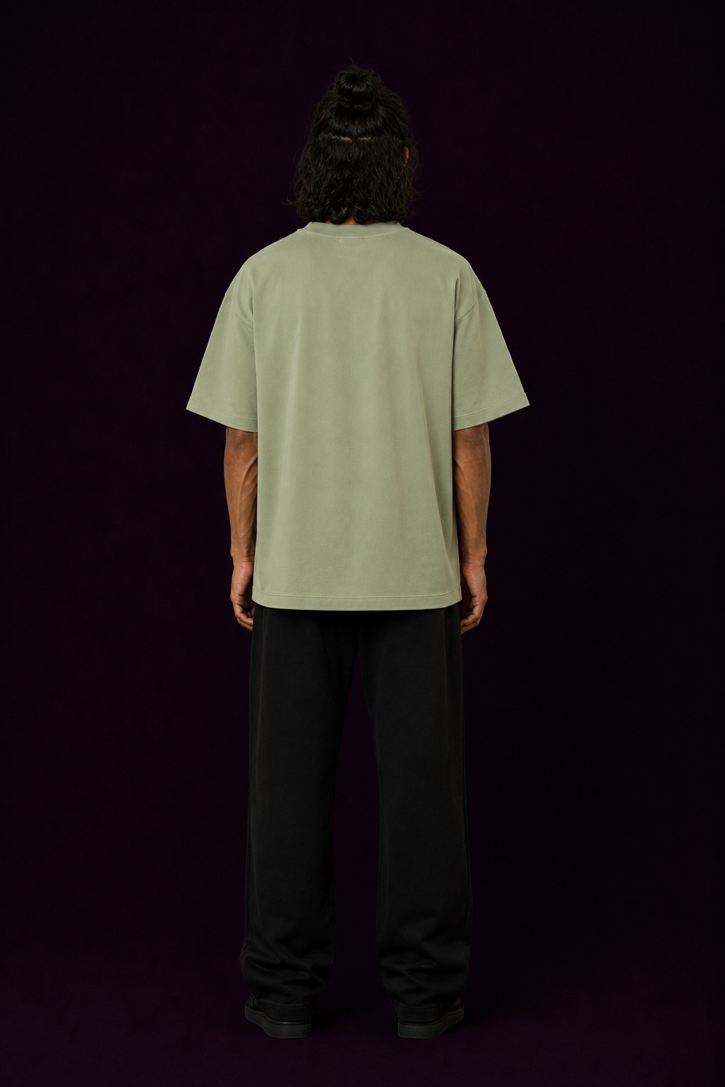 Pista & Lavender - 2-Pack Oversized T-Shirts (240 GSM)