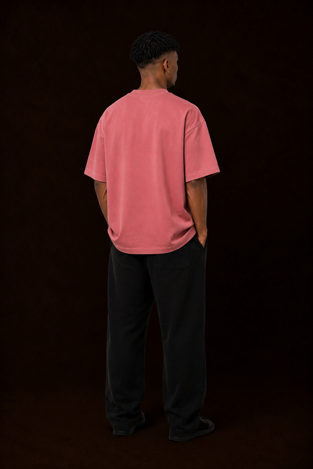 Onion Pink & Airforce Blue - 2-Pack Oversized T-Shirts (240 GSM)
