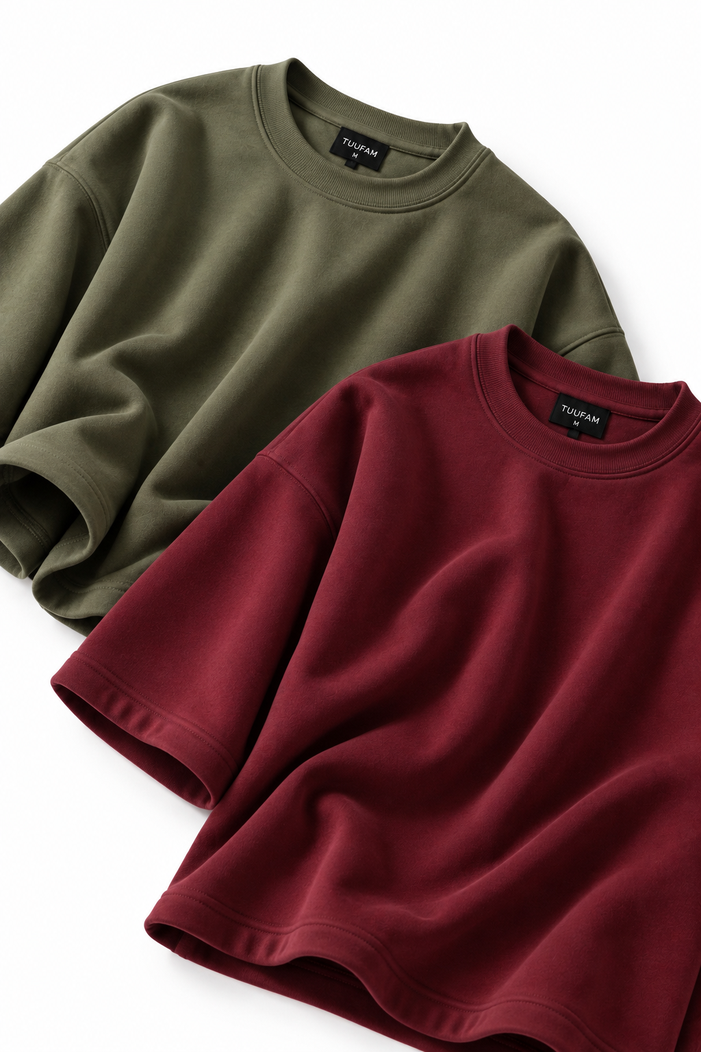 Olive Green & Wine
