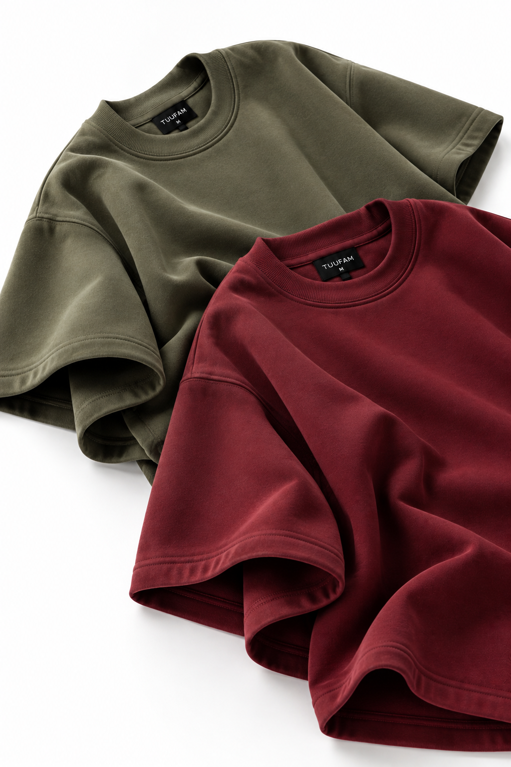 Olive Green & Wine